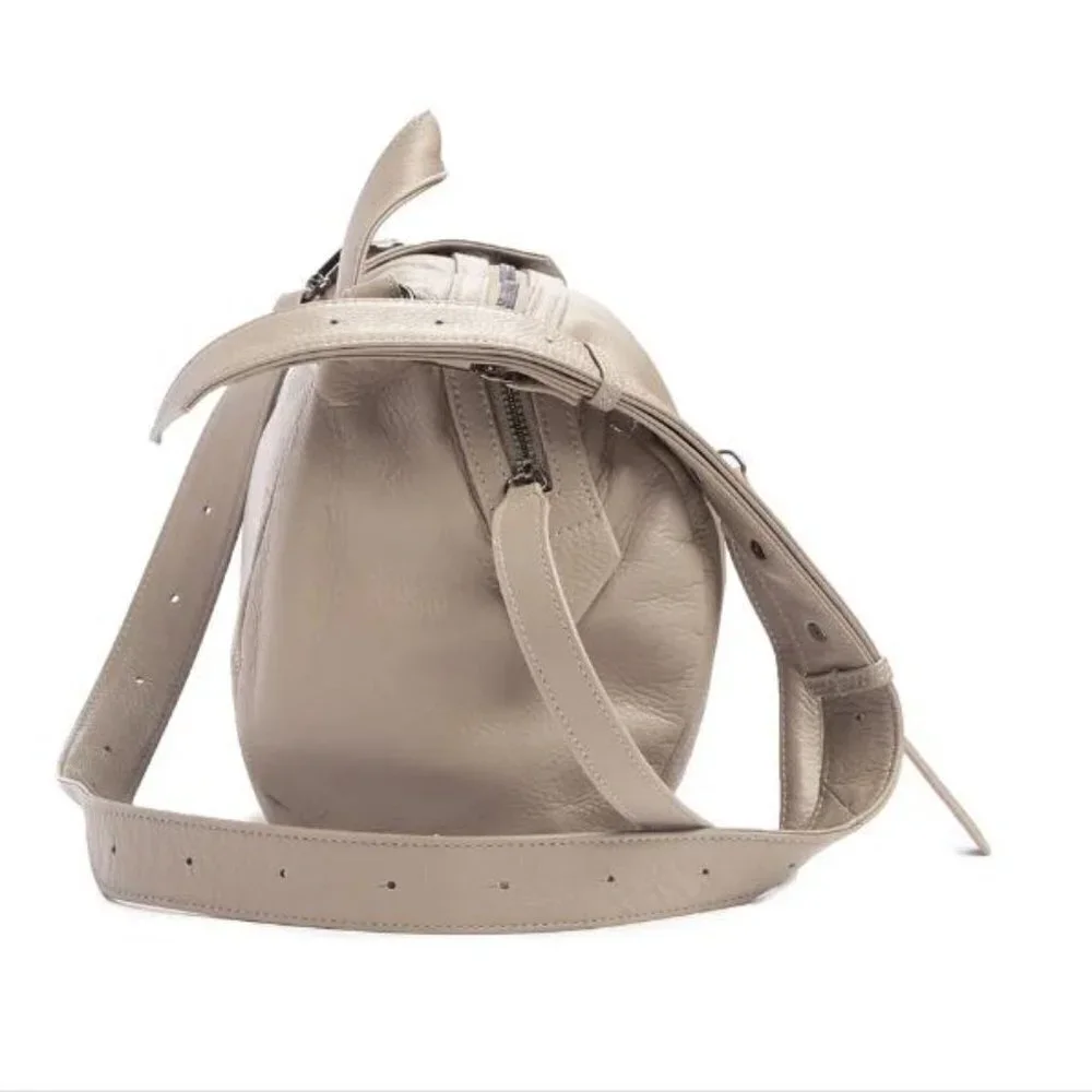 Christopher Kon Vika Crossbody Duffel Purse Putty Tone - Picture 7 of 11